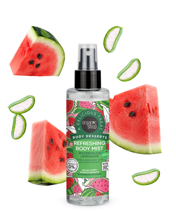 Natura Siberica Organic Shop Body Desserts Watermelon Lemonade Αναζωοηονητικό Body Mist 200ml